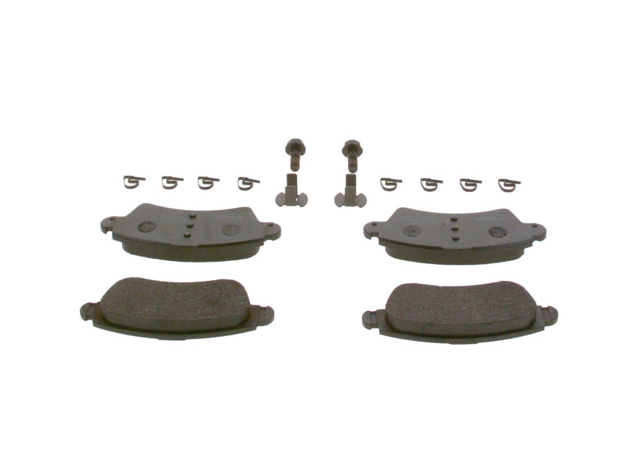 BOSCH 0 986 424 801 - Bremsbelagsatz, Scheibenbremse