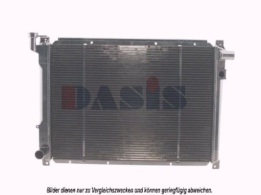 AKS DASIS 070920N - Kühler, Motorkühlung