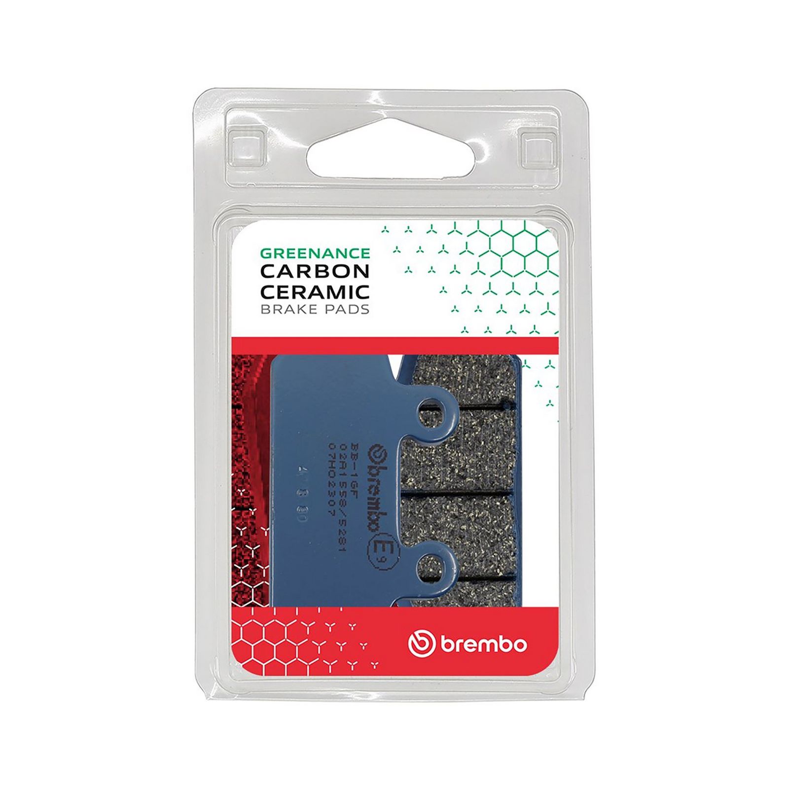 BREMBO 07HO2307 - Bremsbelagsatz, Scheibenbremse
