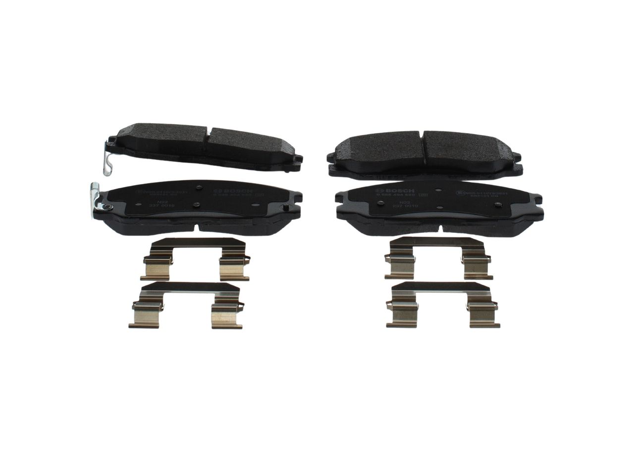 BOSCH 0 986 494 650 - Bremsbelagsatz, Scheibenbremse