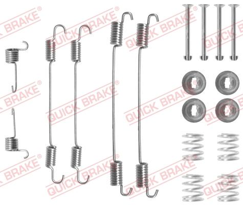 QUICK BRAKE 105-0750 - Zubehörsatz, Bremsbacken