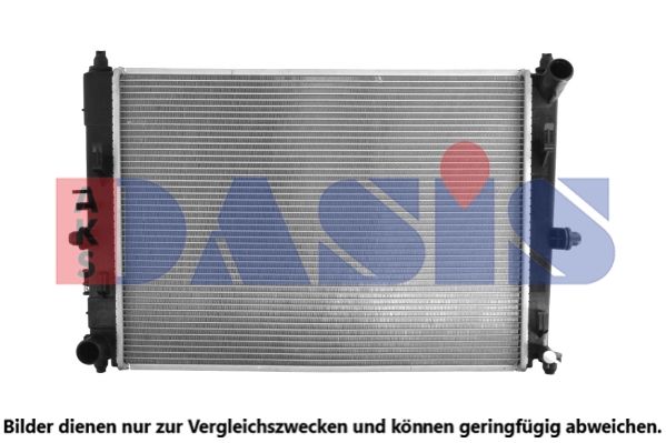 AKS DASIS 110096N - Kühler, Motorkühlung