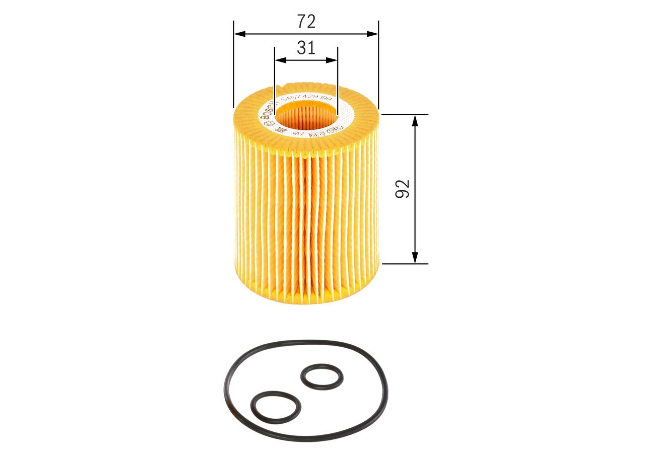 BOSCH 1 457 429 199 - Ölfilter