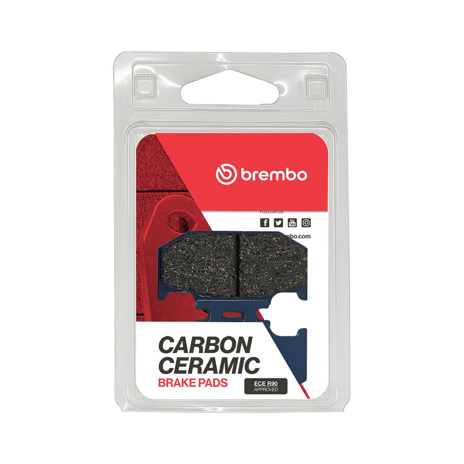 BREMBO 07KA12TT - Bremsbelagsatz, Scheibenbremse