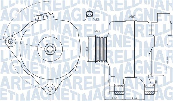 MAGNETI MARELLI 063731499010 - Generator
