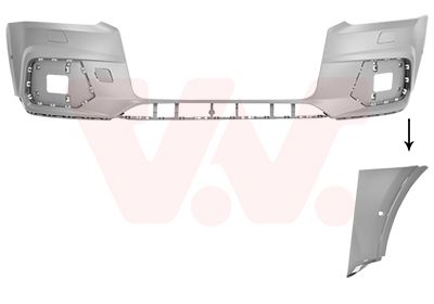 VAN WEZEL 0371576 - Stoßfänger