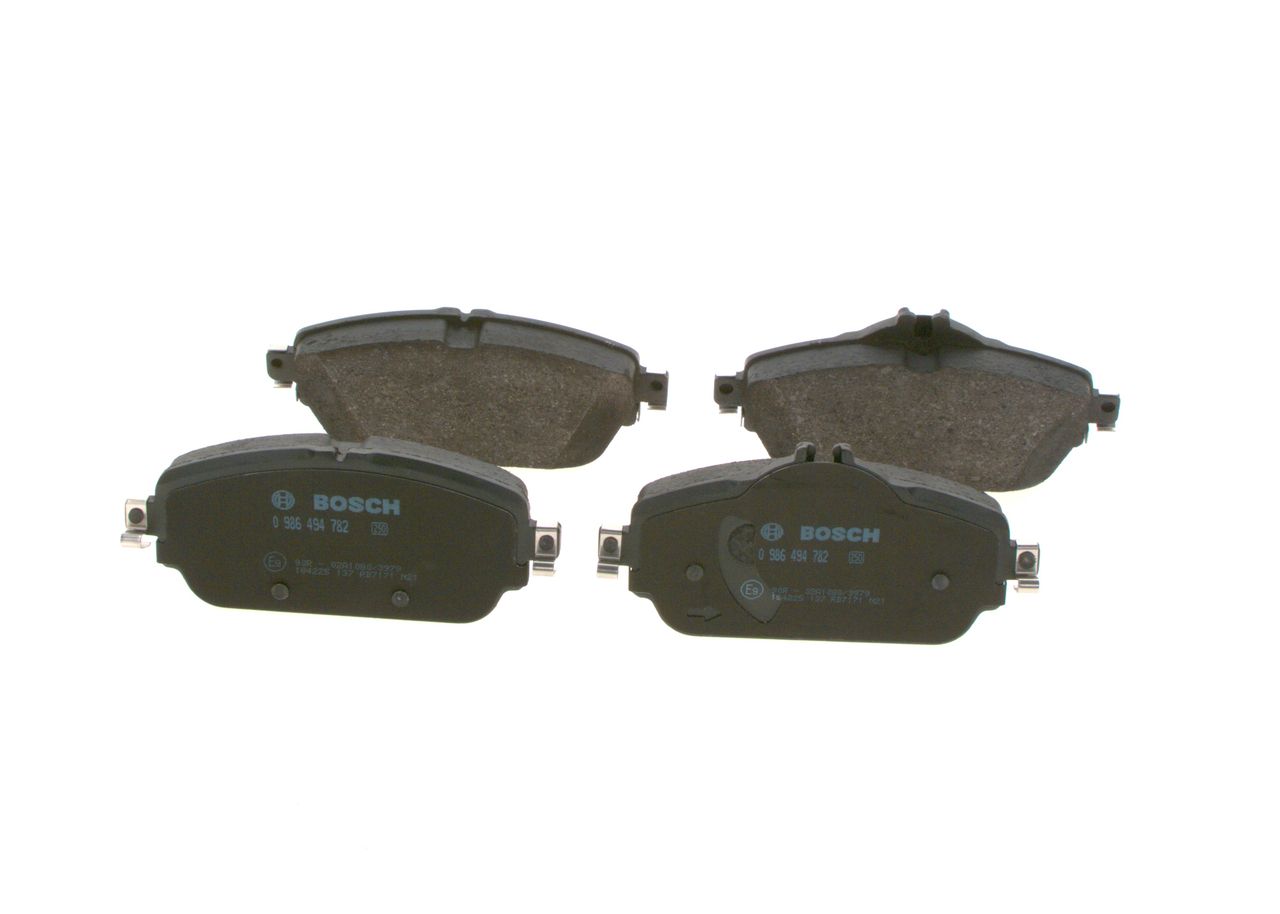 BOSCH 0 986 494 782 - Bremsbelagsatz, Scheibenbremse