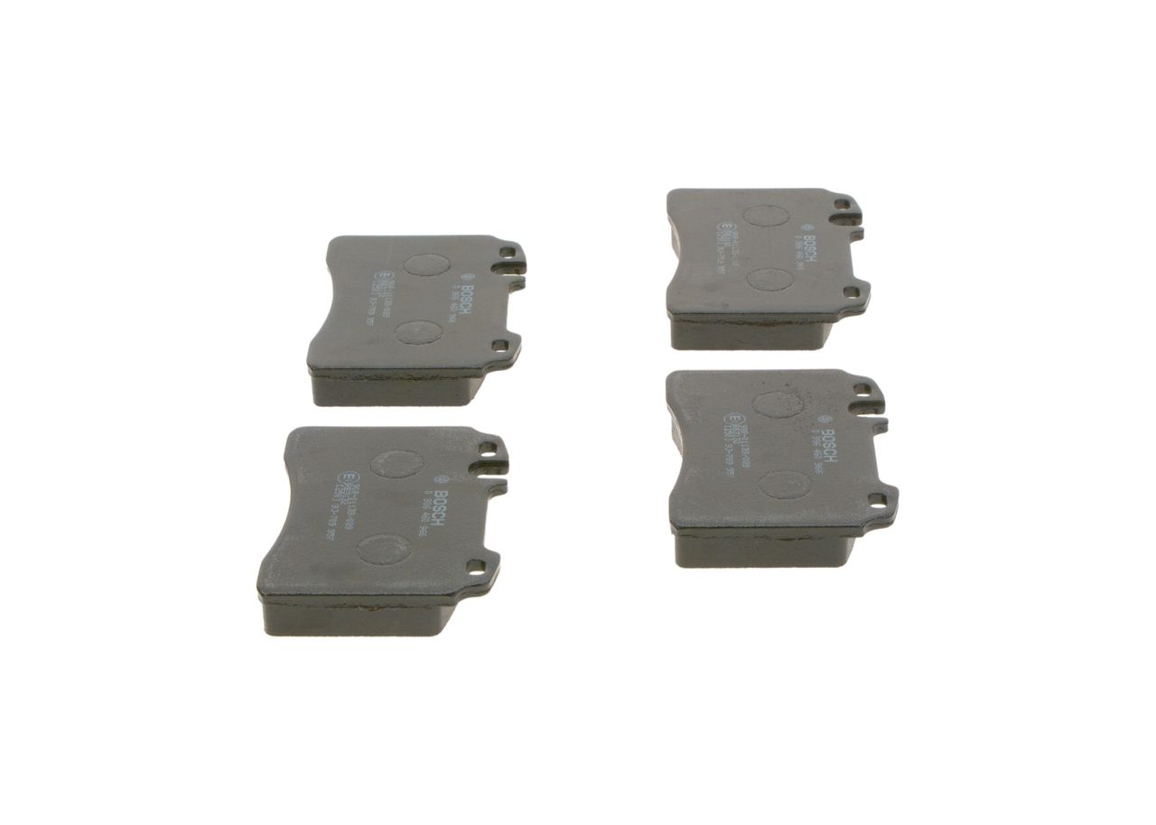 BOSCH 0 986 460 966 - Bremsbelagsatz, Scheibenbremse