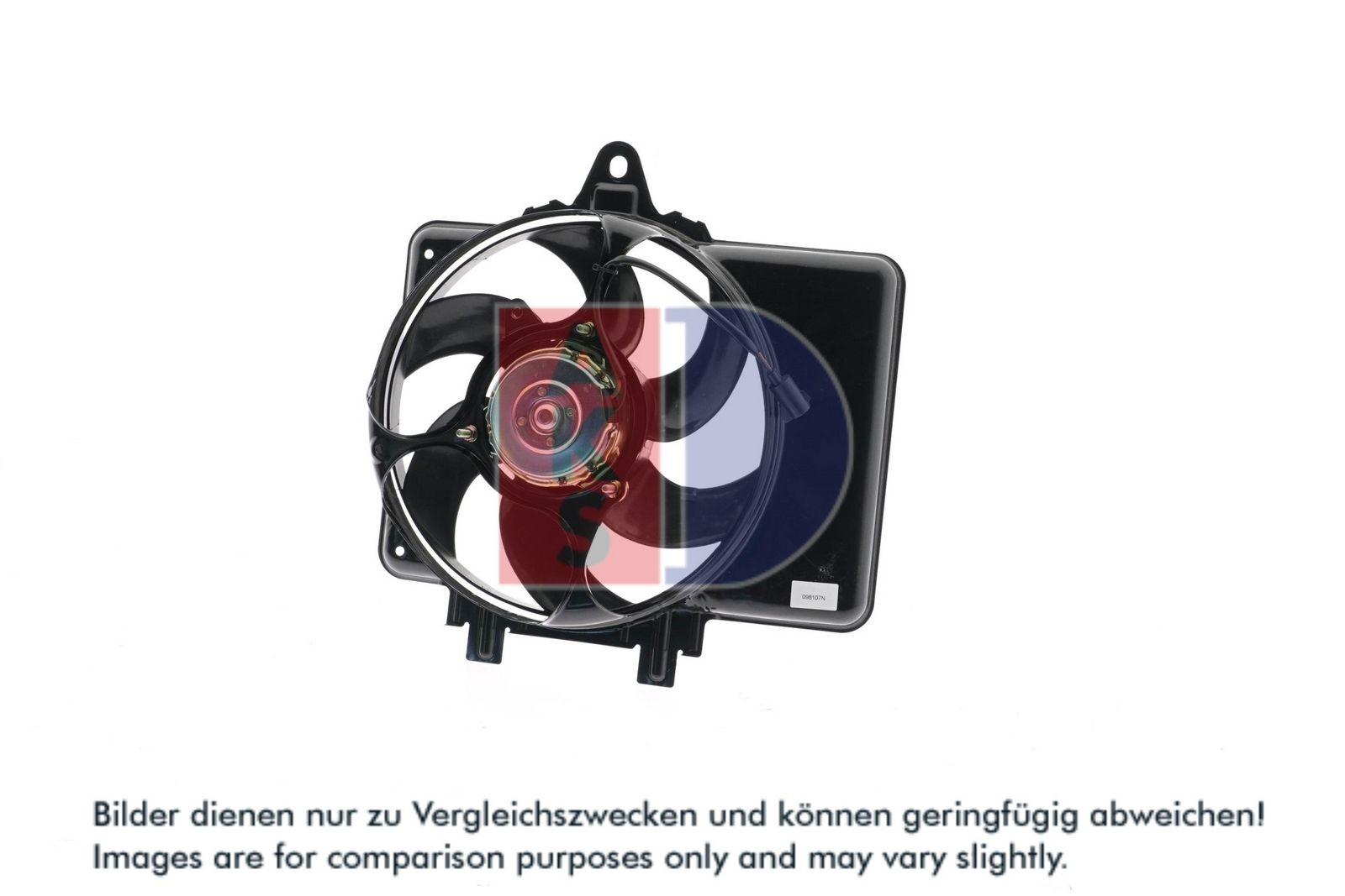 AKS DASIS 098107N - Lüfter, Motorkühlung