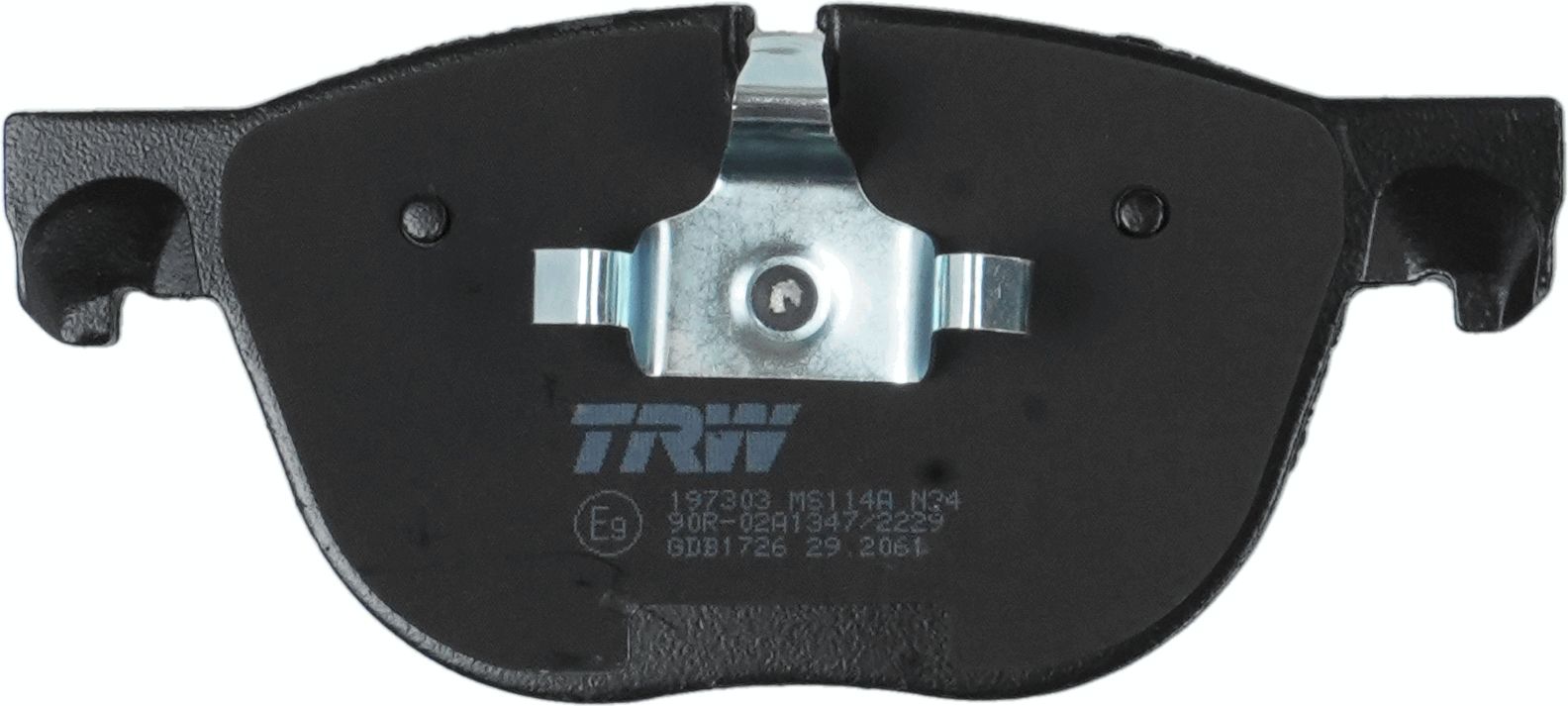 TRW GDB1726 - Bremsbelagsatz, Scheibenbremse