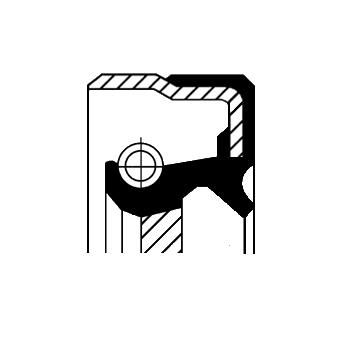 CORTECO 01016886B - Wellendichtring, Differential