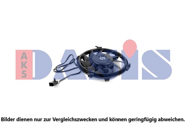 AKS DASIS 048137N - Lüfter, Motorkühlung