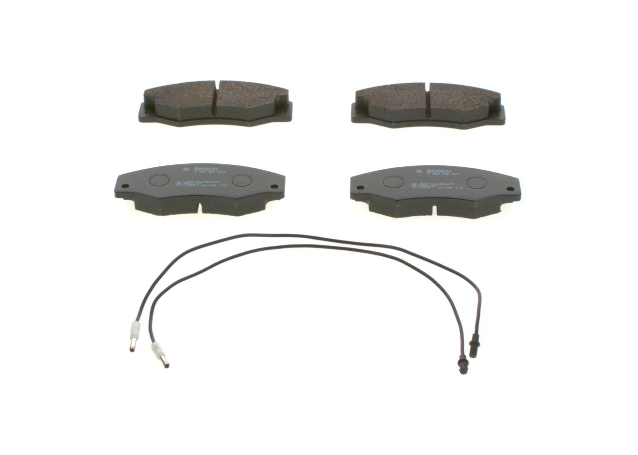 BOSCH 0 986 460 953 - Bremsbelagsatz, Scheibenbremse