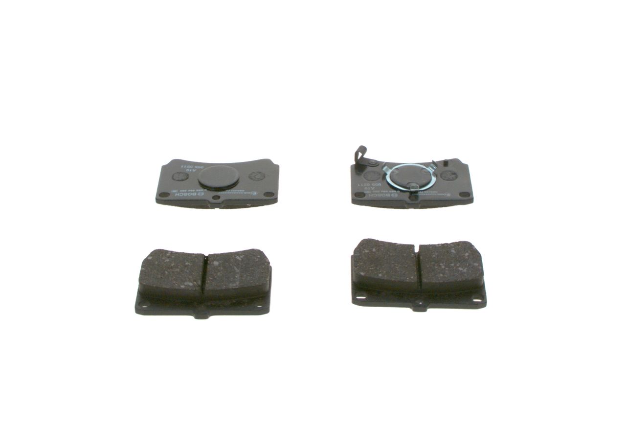 BOSCH 0 986 460 390 - Bremsbelagsatz, Scheibenbremse