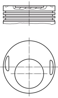 MAHLE 002 15 00 - Kolben