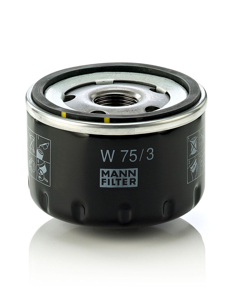 MANN-FILTER W 75/3 - Ölfilter