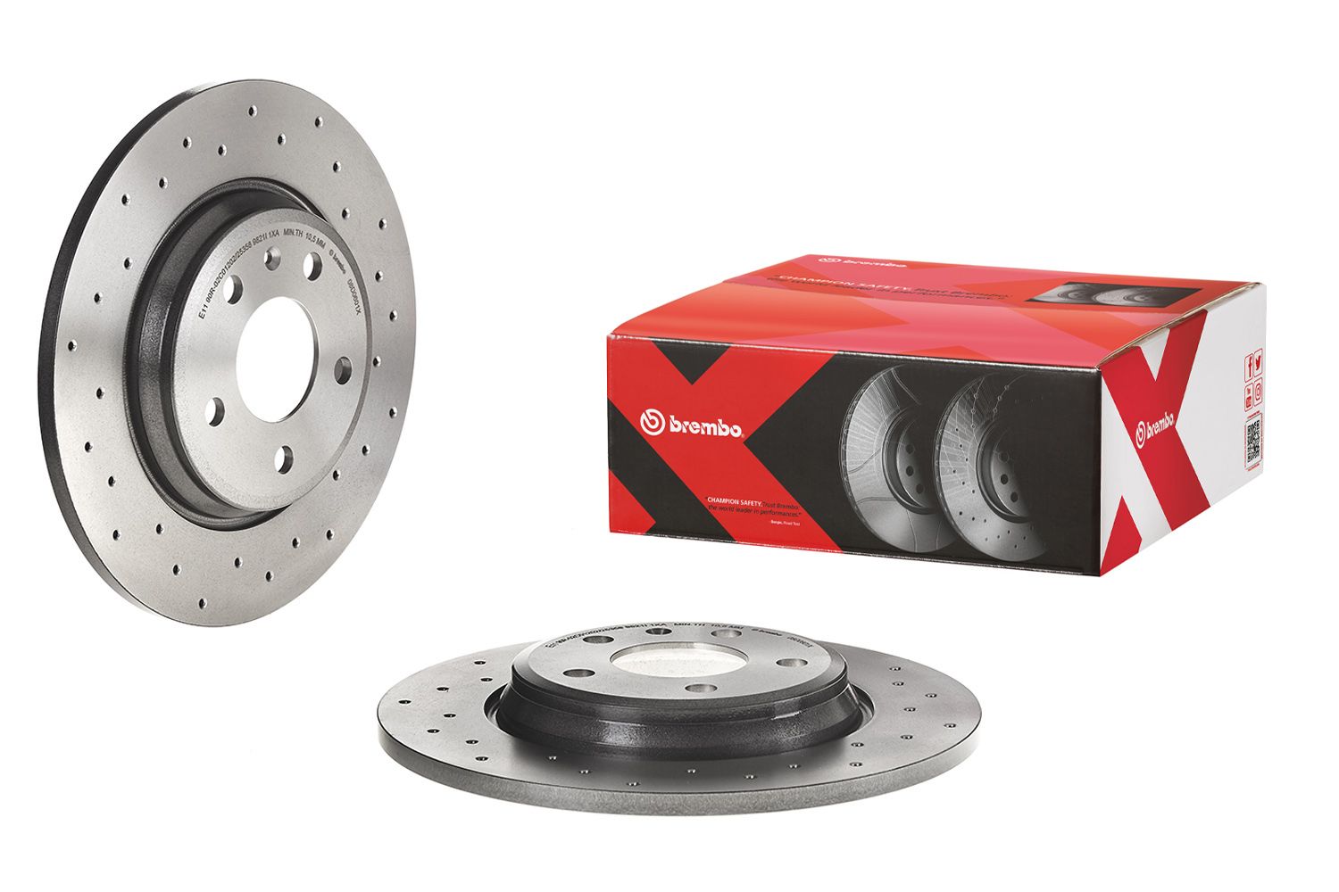 BREMBO 08.D060.1X - Bremsscheibe