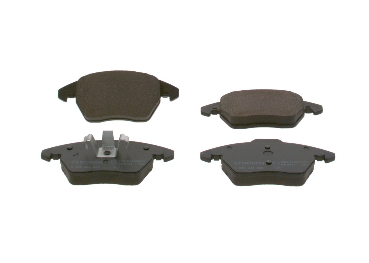 BOSCH 0 986 424 825 - Bremsbelagsatz, Scheibenbremse