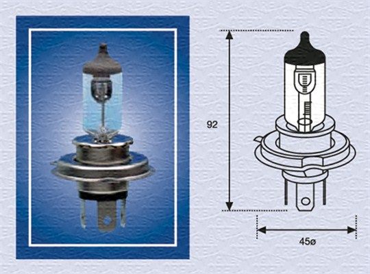 MAGNETI MARELLI 002156100000 - Glühlampe, Fernscheinwerfer