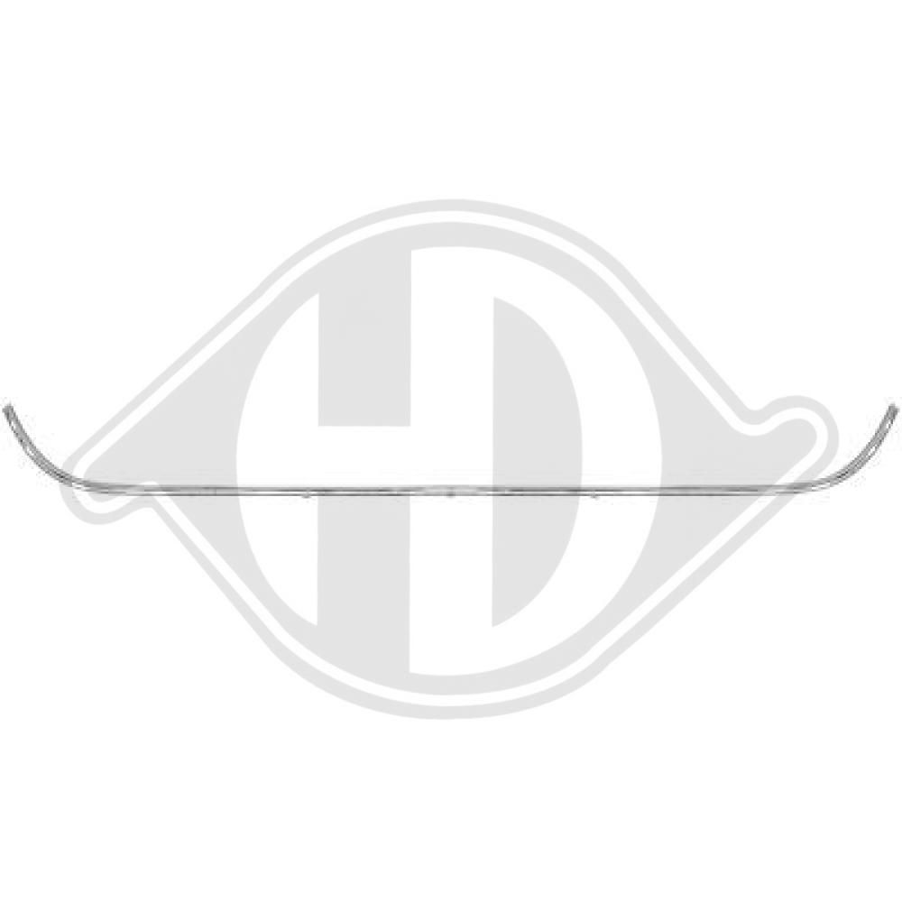 DIEDERICHS 4236038 - Zier-/Schutzleiste, Stoßfänger