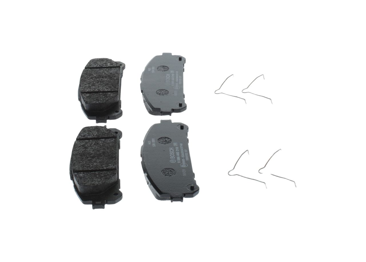 BOSCH 0 986 460 310 - Bremsbelagsatz, Scheibenbremse