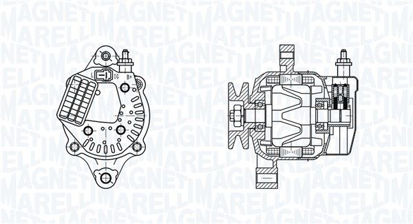 MAGNETI MARELLI 063730551010 - Generator