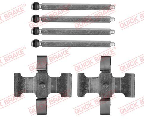 QUICK BRAKE 109-0076 - Zubehörsatz, Scheibenbremsbelag
