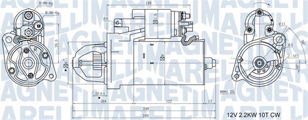 MAGNETI MARELLI 063721411010 - Starter