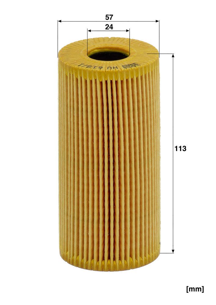 MANN-FILTER HU 618/1 y - Ölfilter
