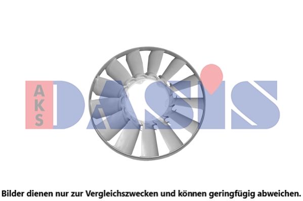 AKS DASIS 128176N - Lüfterrad, Motorkühlung