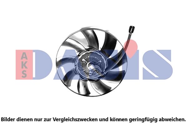 AKS DASIS 028007N - Lüfter, Motorkühlung