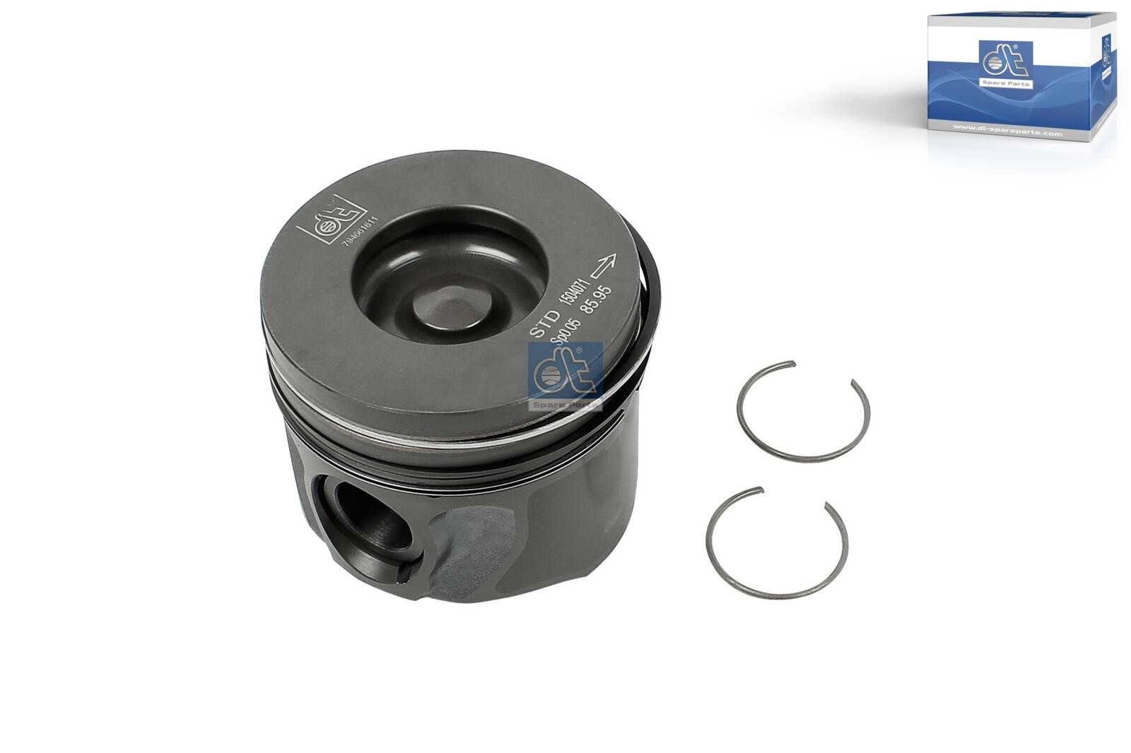 DT Spare Parts 13.47205 - Kolben