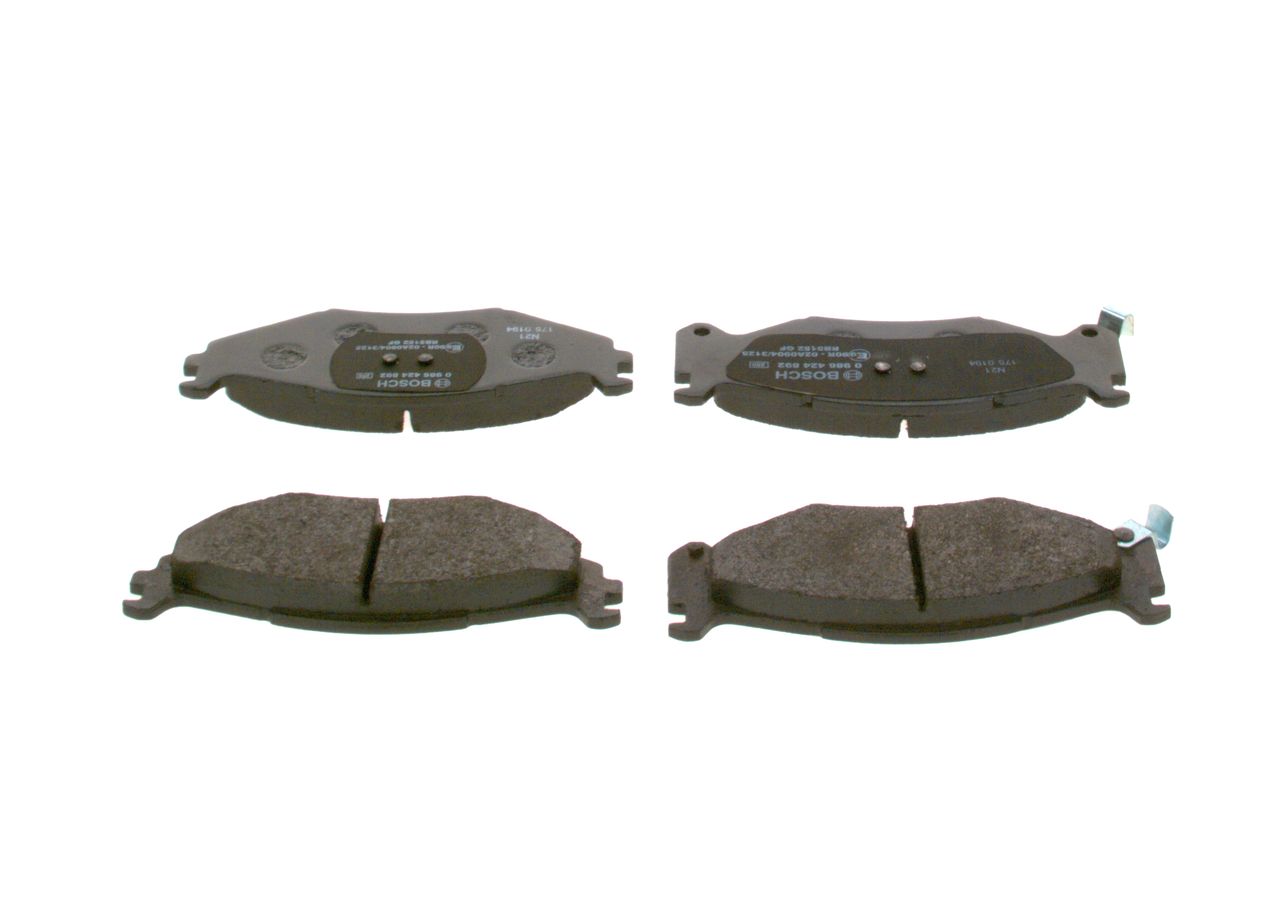 BOSCH 0 986 424 892 - Bremsbelagsatz, Scheibenbremse
