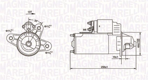 MAGNETI MARELLI 063720977010 - Starter