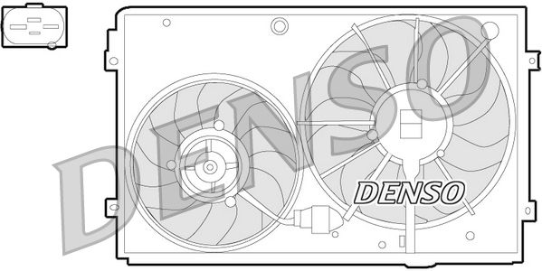 DENSO DER32011 - Lüfter, Motorkühlung