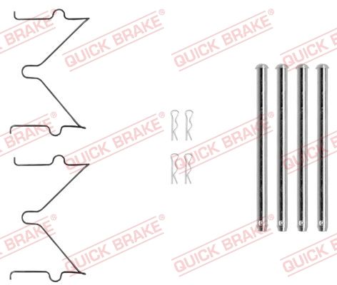 QUICK BRAKE 109-0040 - Zubehörsatz, Scheibenbremsbelag