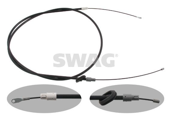 SWAG 10 93 4903 - Seilzug, Feststellbremse