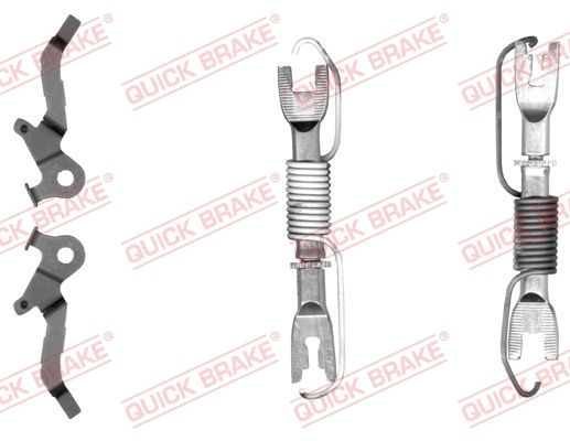 QUICK BRAKE 108 53 007 - Nachsteller-Satz, Trommelbremse