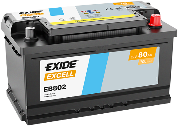 EXIDE EB802 - Starterbatterie
