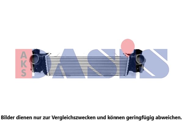 AKS DASIS 057046N - Ladeluftkühler