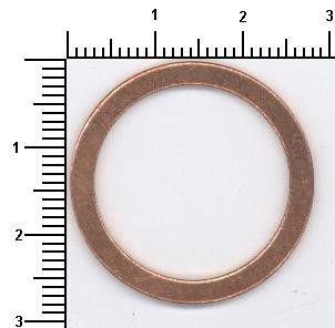 ELRING 128.805 - Dichtring, Ölablassschraube