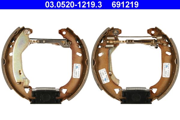 ATE 03.0520-1219.3 - Bremsbackensatz