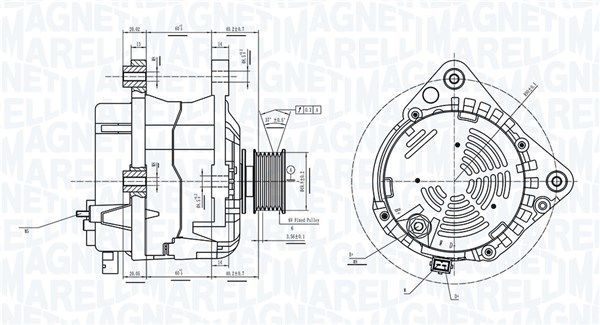 MAGNETI MARELLI 063733837010 - Generator