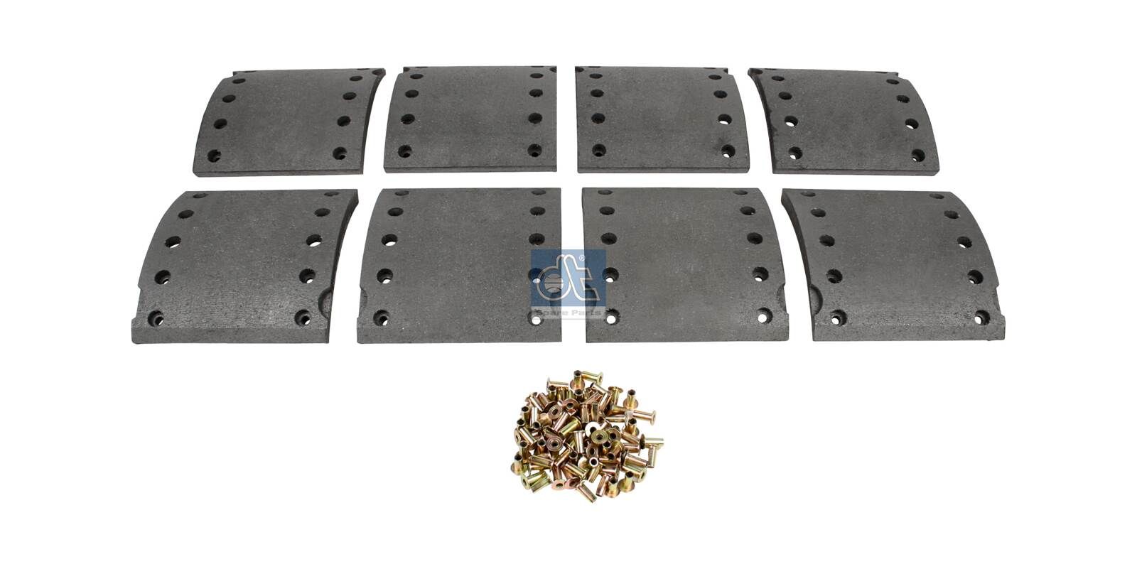 DT Spare Parts 10.13000 - Bremsbelagsatz, Trommelbremse
