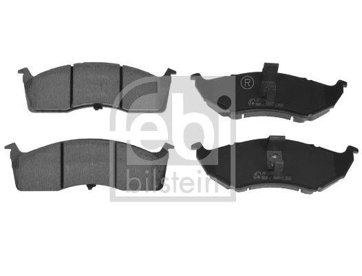 FEBI BILSTEIN 116366 - Bremsbelagsatz, Scheibenbremse
