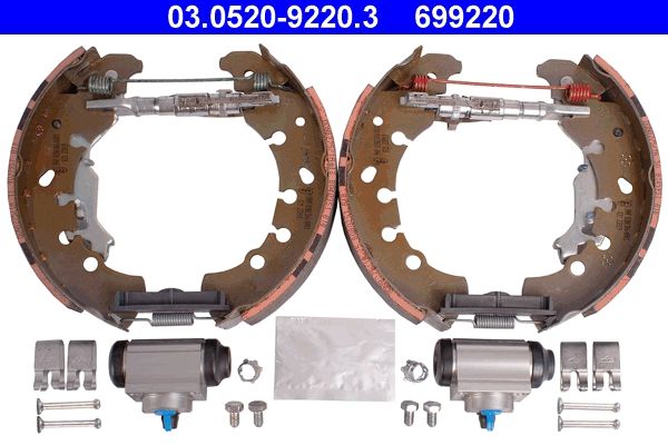 ATE 03.0520-9220.3 - Bremsbackensatz