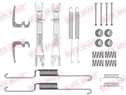 QUICK BRAKE 105-0026X-02S - Zubehörsatz, Bremsbacken