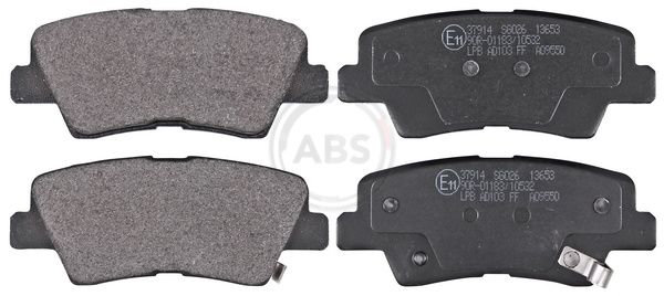 A.B.S. 37914 - Bremsbelagsatz, Scheibenbremse