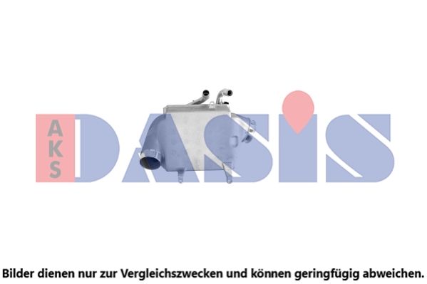 AKS DASIS 127023N - Ladeluftkühler