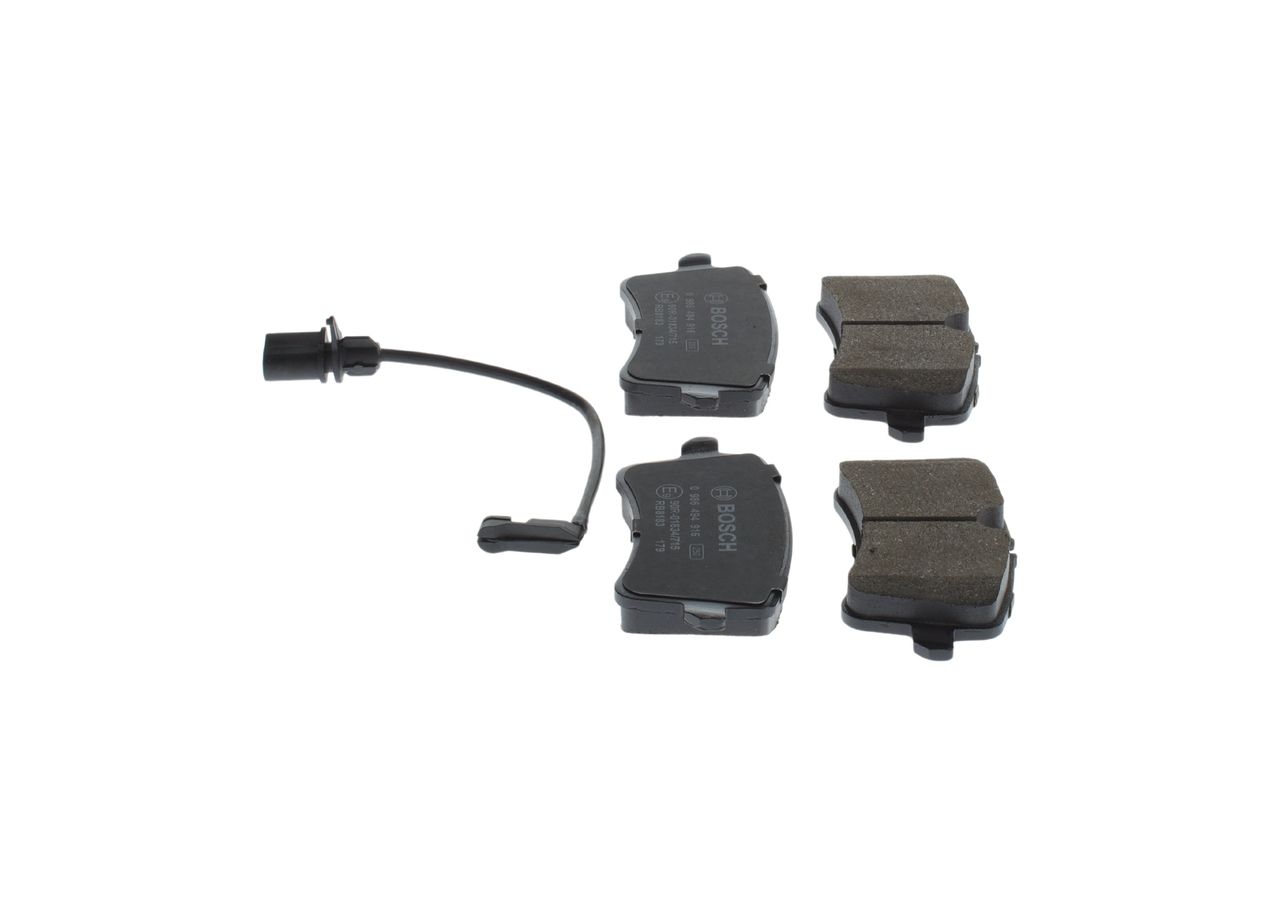BOSCH 0 986 494 916 - Bremsbelagsatz, Scheibenbremse